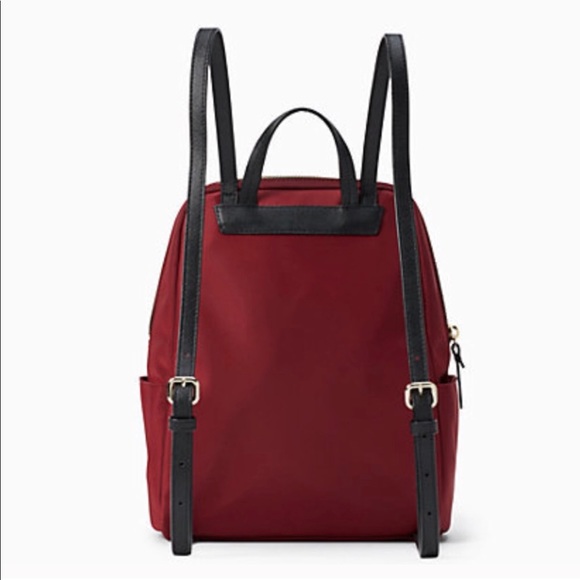 NWT Kate Spade Merlot Blake Avenue Hilo Backpack - Picture 3 of 6
